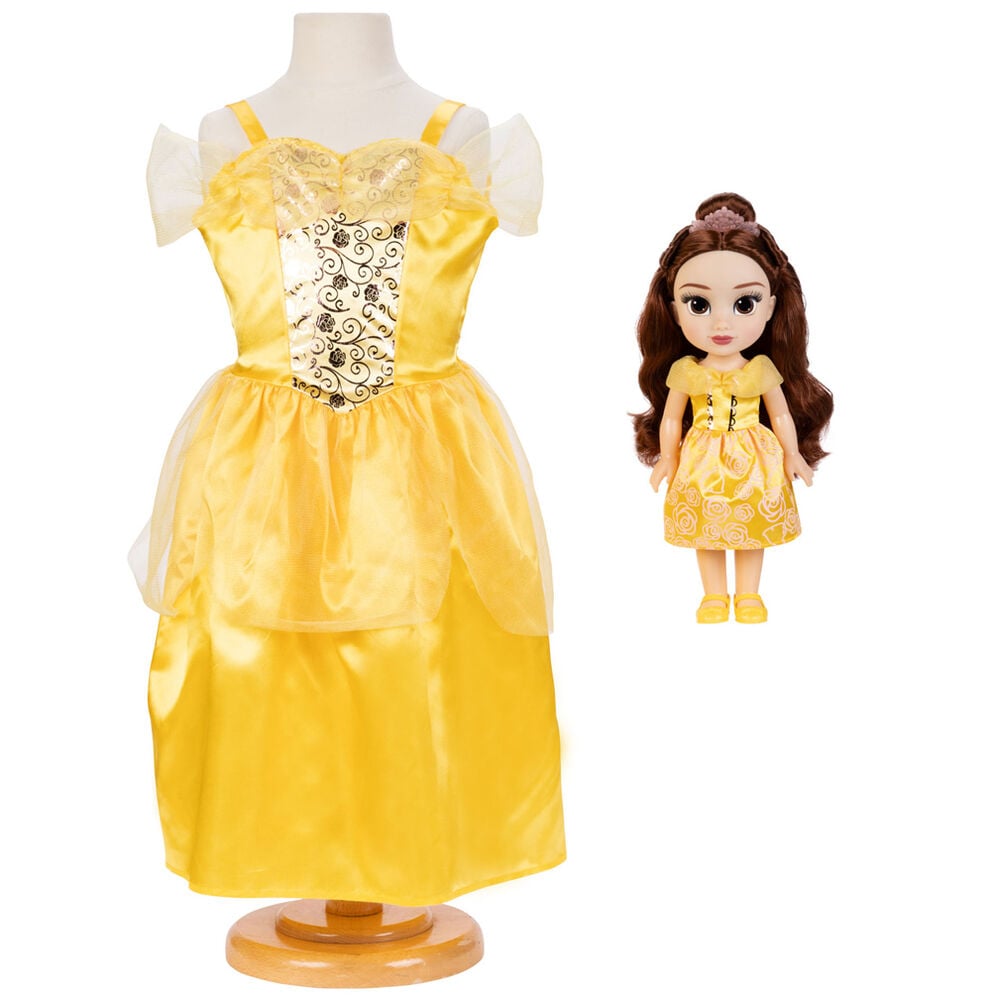 Muñeca Bella + Disfraz La Bella y la Bestia Disney 38cm - imagen 2