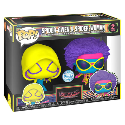 Blister 2 figuras POP Spider-Man Spider-Gwen & Spider-Woman Exclusive - imagen 2