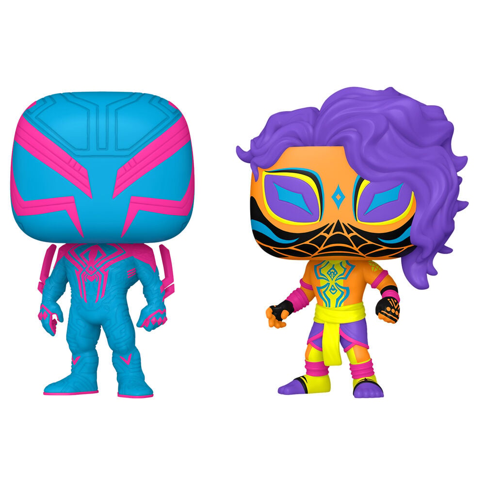 Blister 2 figuras POP Spider-Man - Spider-Man 2099 & Spider-Man India Exclusive - imagen 2