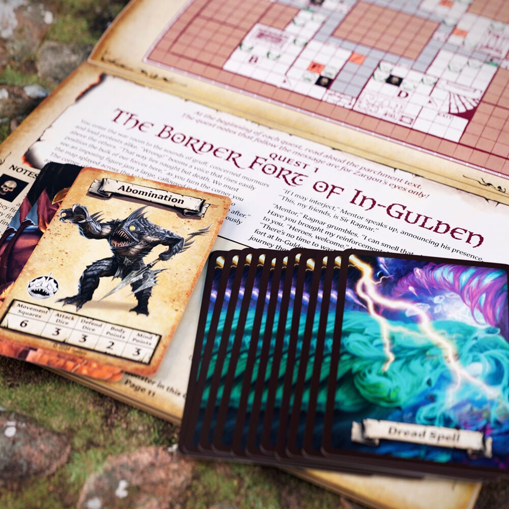 Juego mesa First Light Hero Quest español - imagen 12