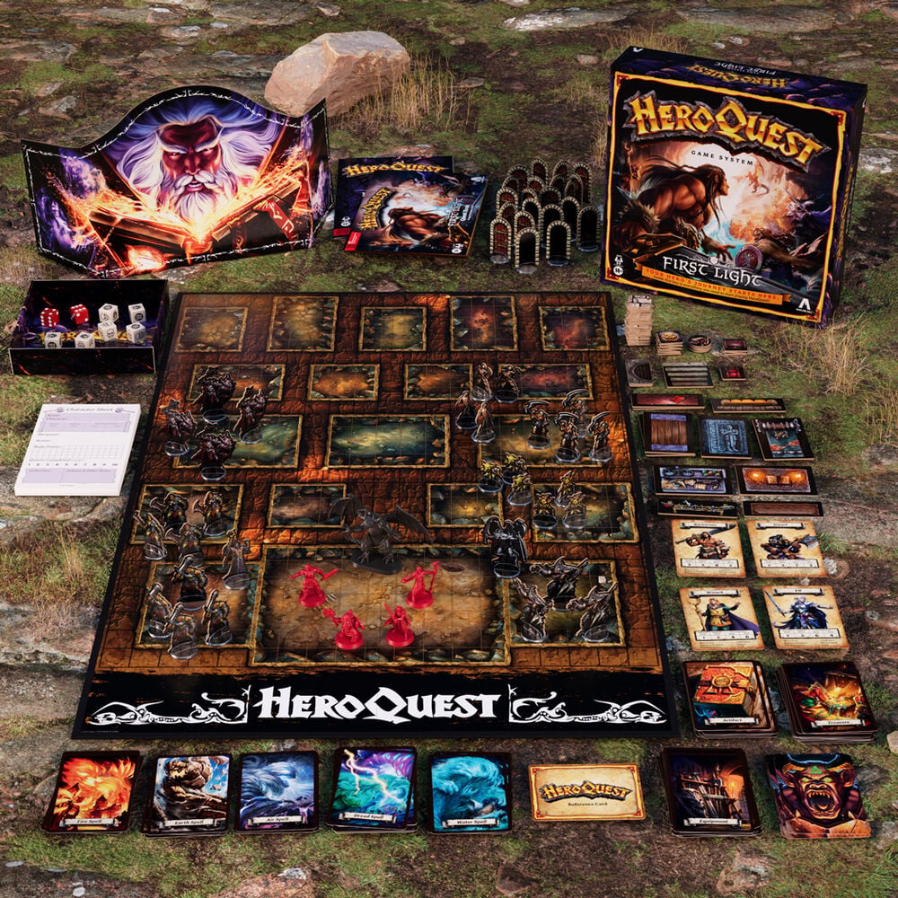 Juego mesa First Light Hero Quest español - imagen 13