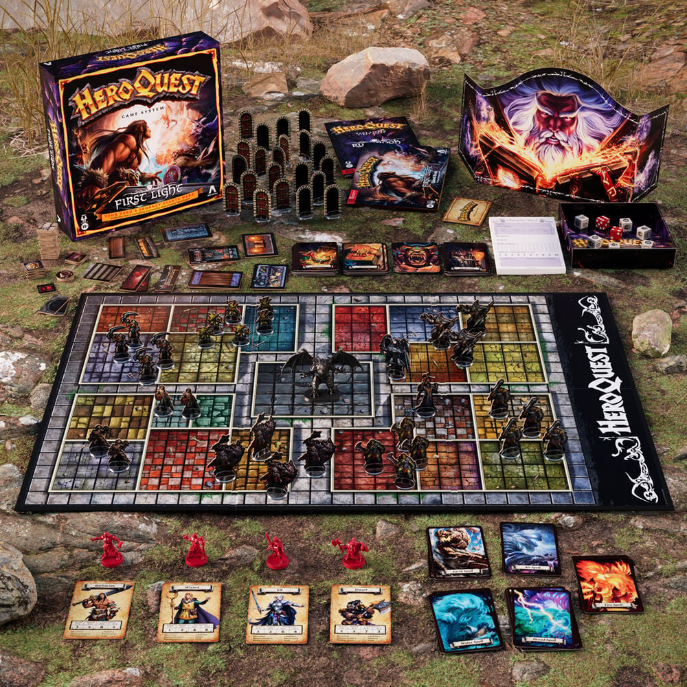 Juego mesa First Light Hero Quest español - imagen 14