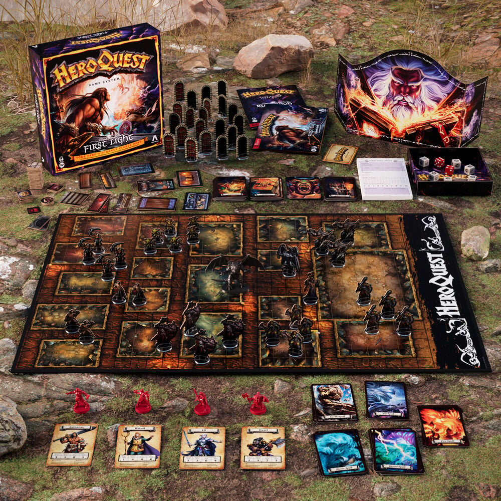 Juego mesa First Light Hero Quest español - imagen 17