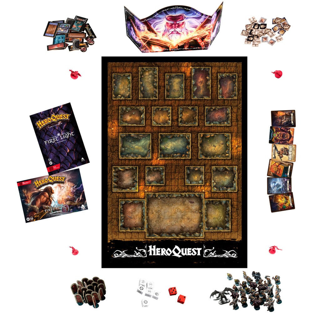 Juego mesa First Light Hero Quest español - imagen 7