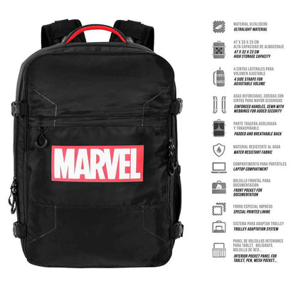 Mochila Comics Marvel 49cm - imagen 2
