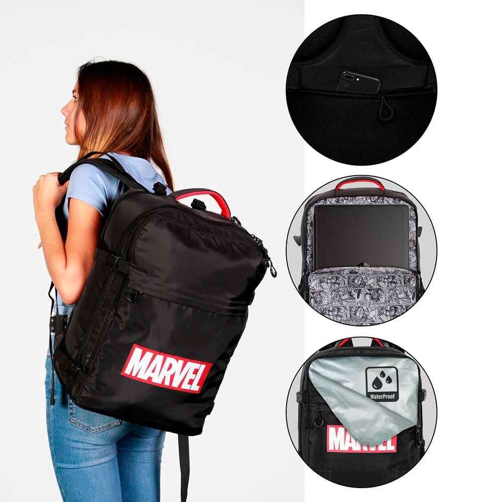 Mochila Comics Marvel 49cm - imagen 4