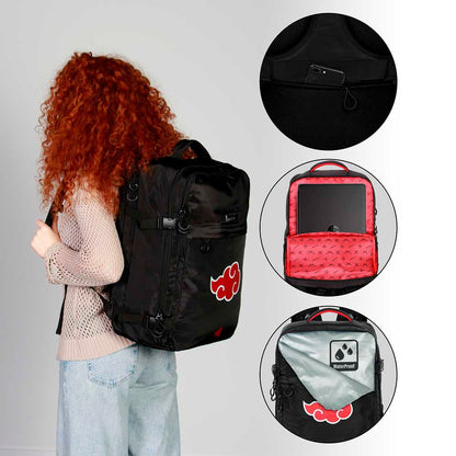 Mochila Clouds Naruto Shippuden 49cm - imagen 4