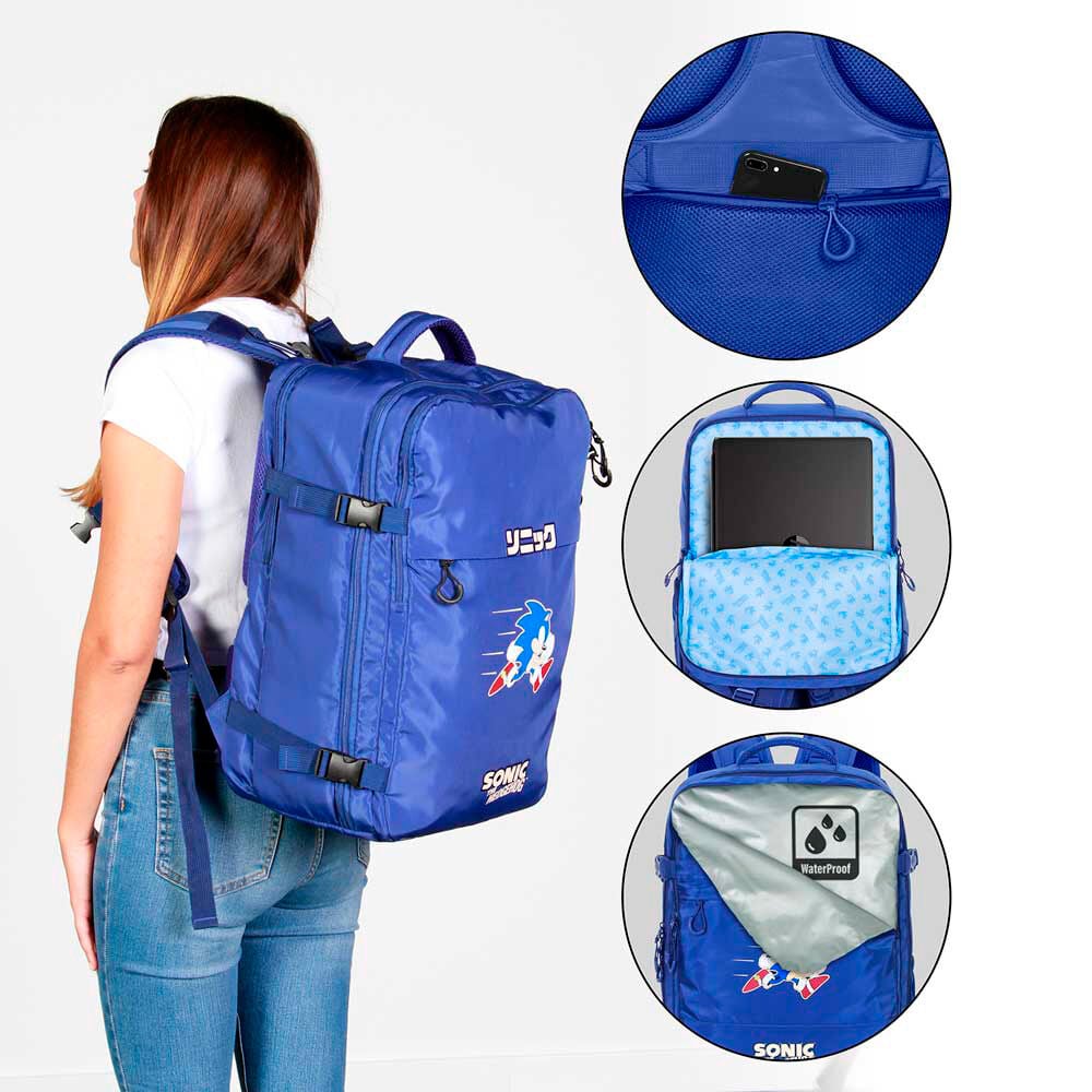 Mochila Sonic the Hedgehog 49cm - imagen 4