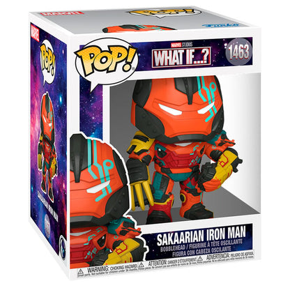 Figura POP Super Marvel What IF Sakaarian Iron Man
