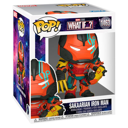 Figura POP Super Marvel What IF Sakaarian Iron Man