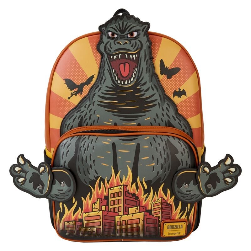 Mochila Toho Godzilla Loungefly 45cm - imagen 2