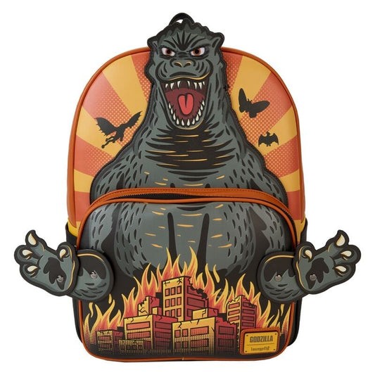 Mochila Toho Godzilla Loungefly 45cm - imagen 2