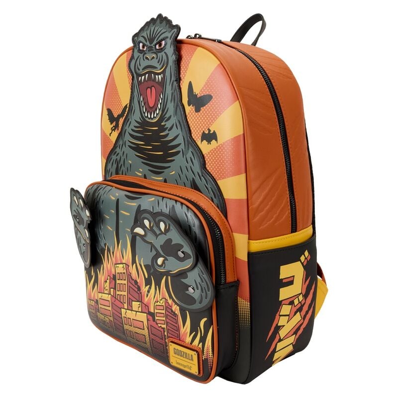 Mochila Toho Godzilla Loungefly 45cm - imagen 3