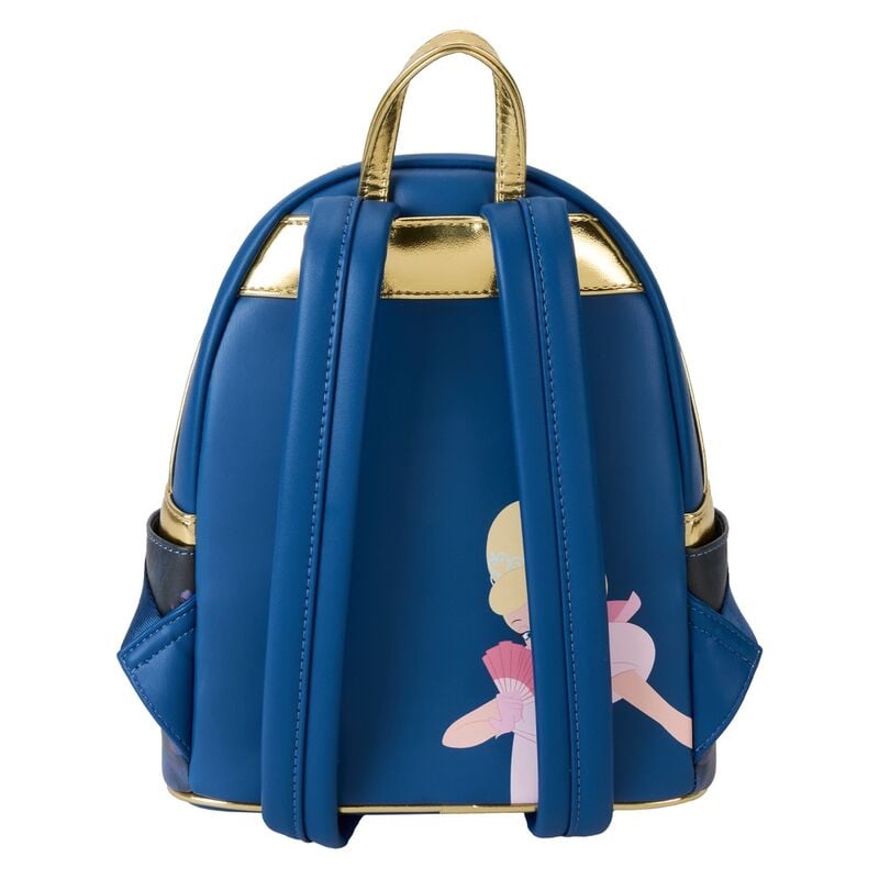 Mochila 15th Anniversary Tiana y El Sapo Disney Loungefly 26cm - imagen 6