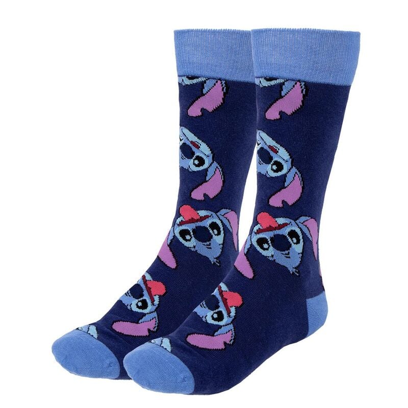 Set 3 calcetines Stitch Disney adulto surtido - imagen 3