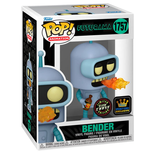 Figura POP Futurama Bender Chase - imagen 2