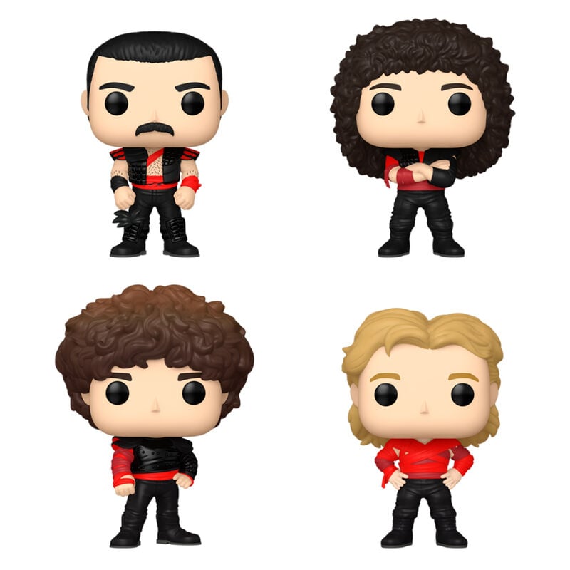 Blister 4 figuras POP Queen - imagen 2