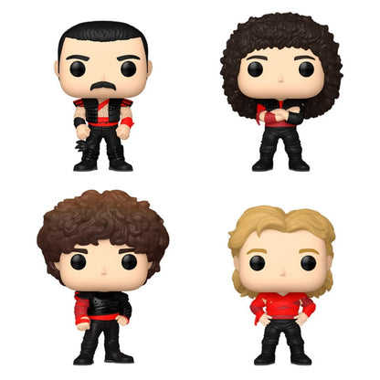 Blister 4 figuras POP Queen