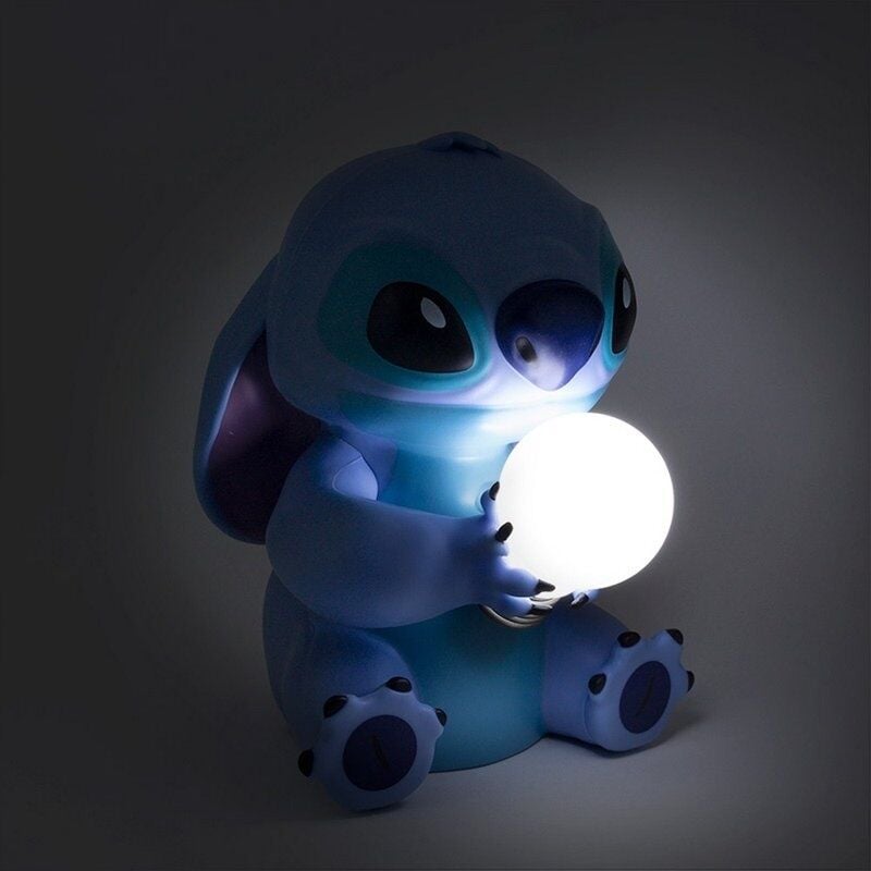 Lampara Stitch bombilla Disney 16cm