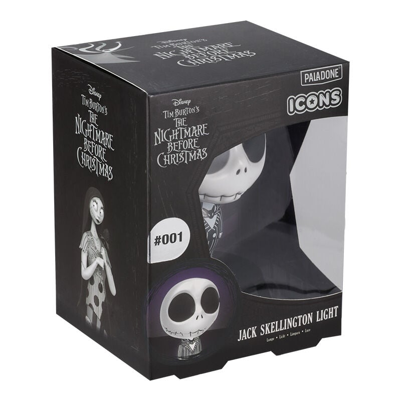 Lampara Icons Jack Skellington Pesadilla Antes de Navidad Disney 10cm - imagen 3