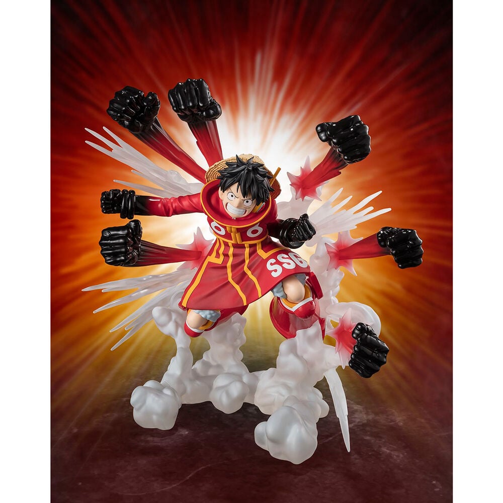 Figura S.H. Figuarts Zero Monkey D Luffy Gum Gum Hawk Gatling Extra Battle One