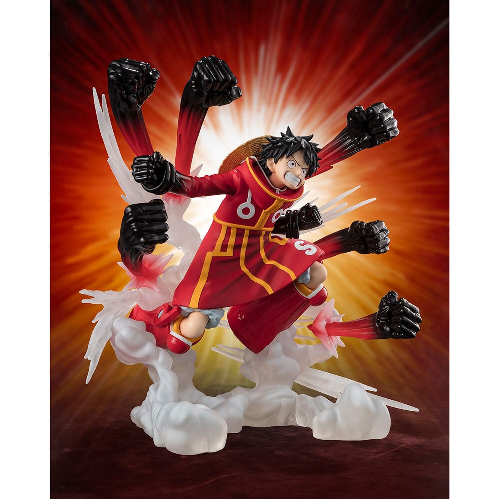 Figura S.H. Figuarts Zero Monkey D Luffy Gum Gum Hawk Gatling Extra Battle One - imagen 2