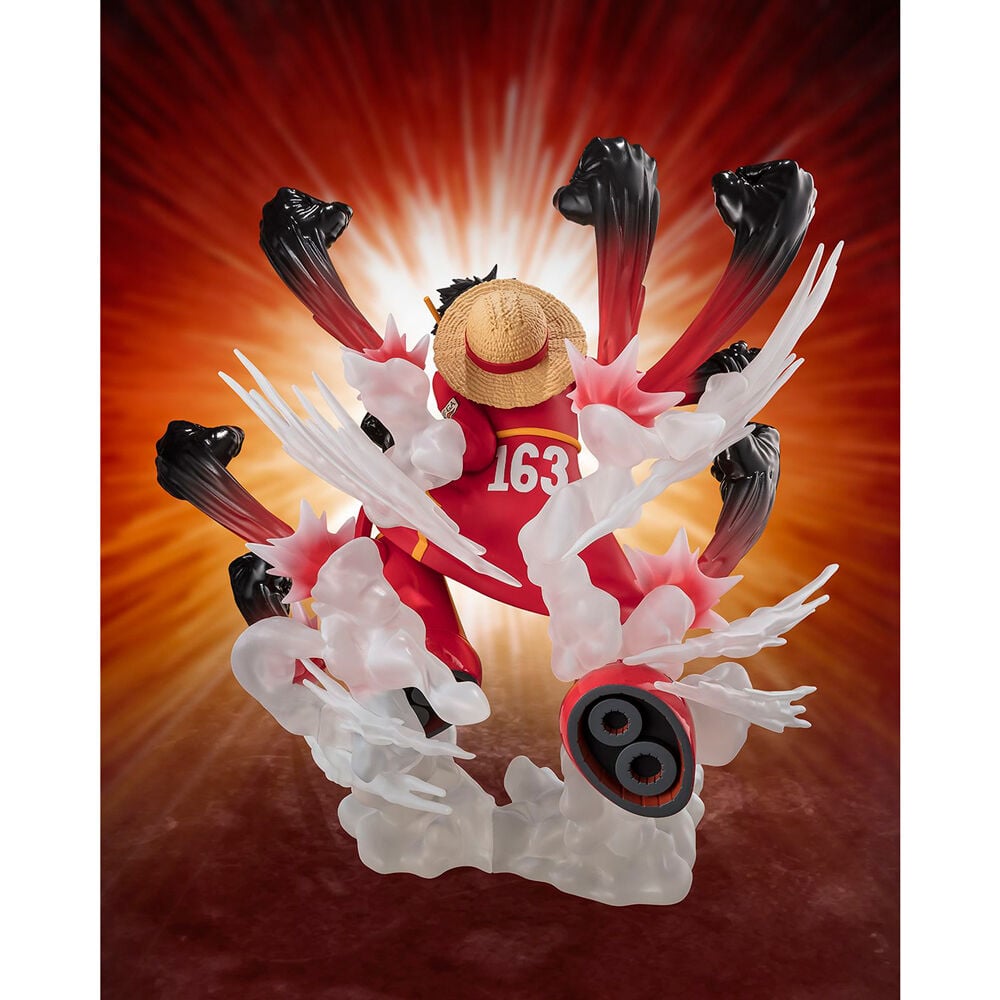 Figura S.H. Figuarts Zero Monkey D Luffy Gum Gum Hawk Gatling Extra Battle One - imagen 3
