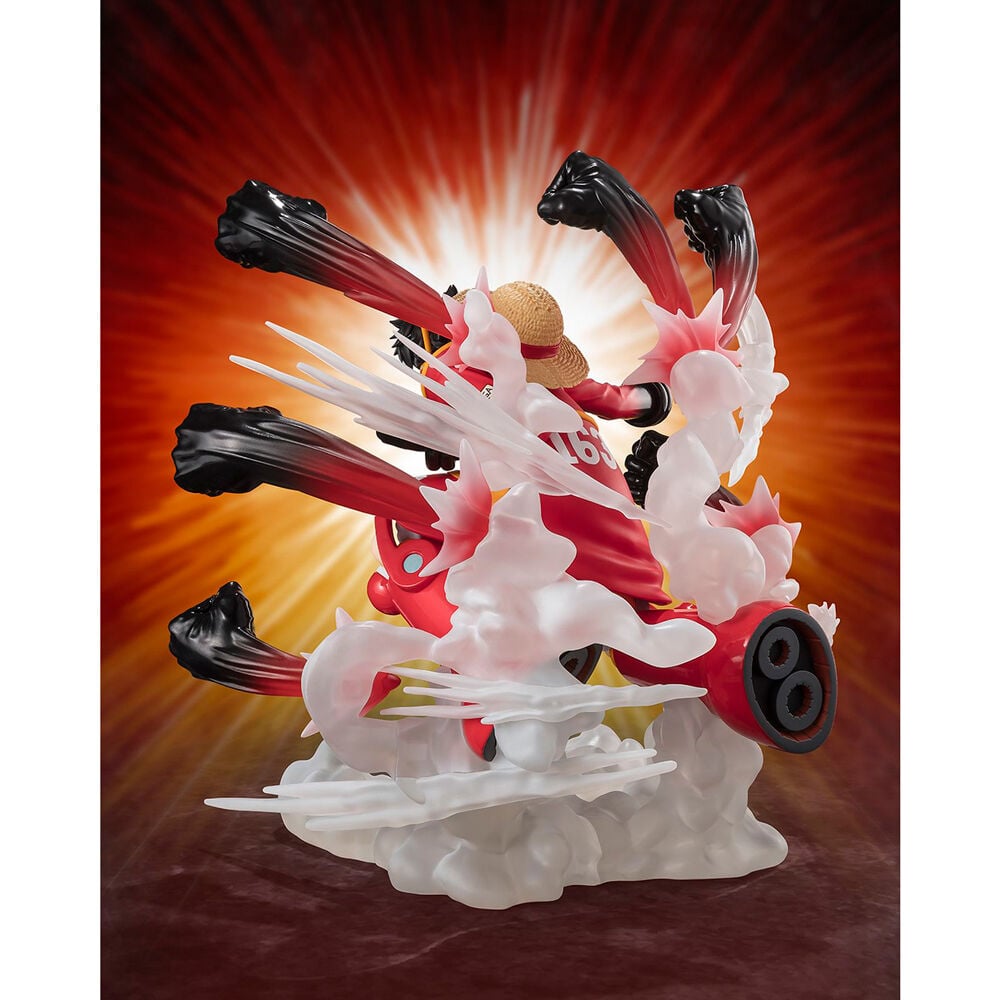Figura S.H. Figuarts Zero Monkey D Luffy Gum Gum Hawk Gatling Extra Battle One - imagen 4
