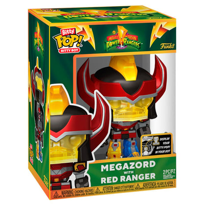 Figura Bitty Bots Mighty Morphin Power Rangers Megazord with Red Ranger - imagen 2