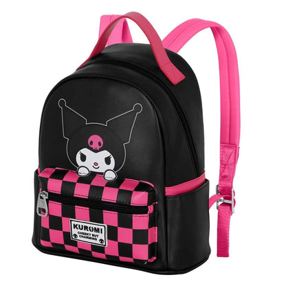 Mochila Kuromi Hello Kitty 25cm - imagen 3