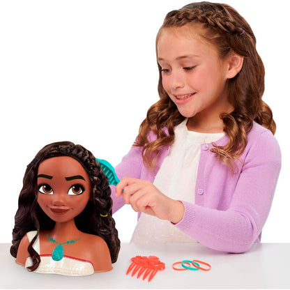 Busto peinados Vaiana Moana 2 Disney - imagen 6