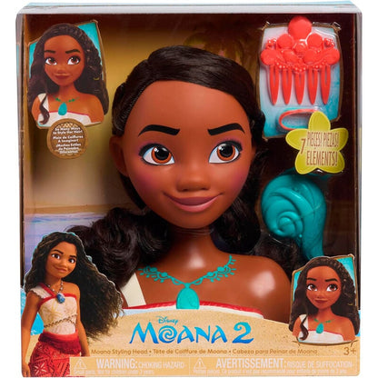 Busto peinados Vaiana Moana 2 Disney - imagen 4
