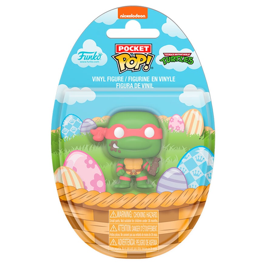 Figura Pocket POP Tortugas Ninja Raphael Conejo de Pascua - imagen 2