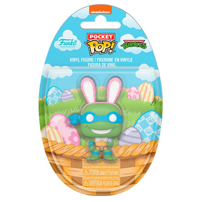 Figura Pocket POP Tortugas Ninja Leonardo Conejo de Pascua