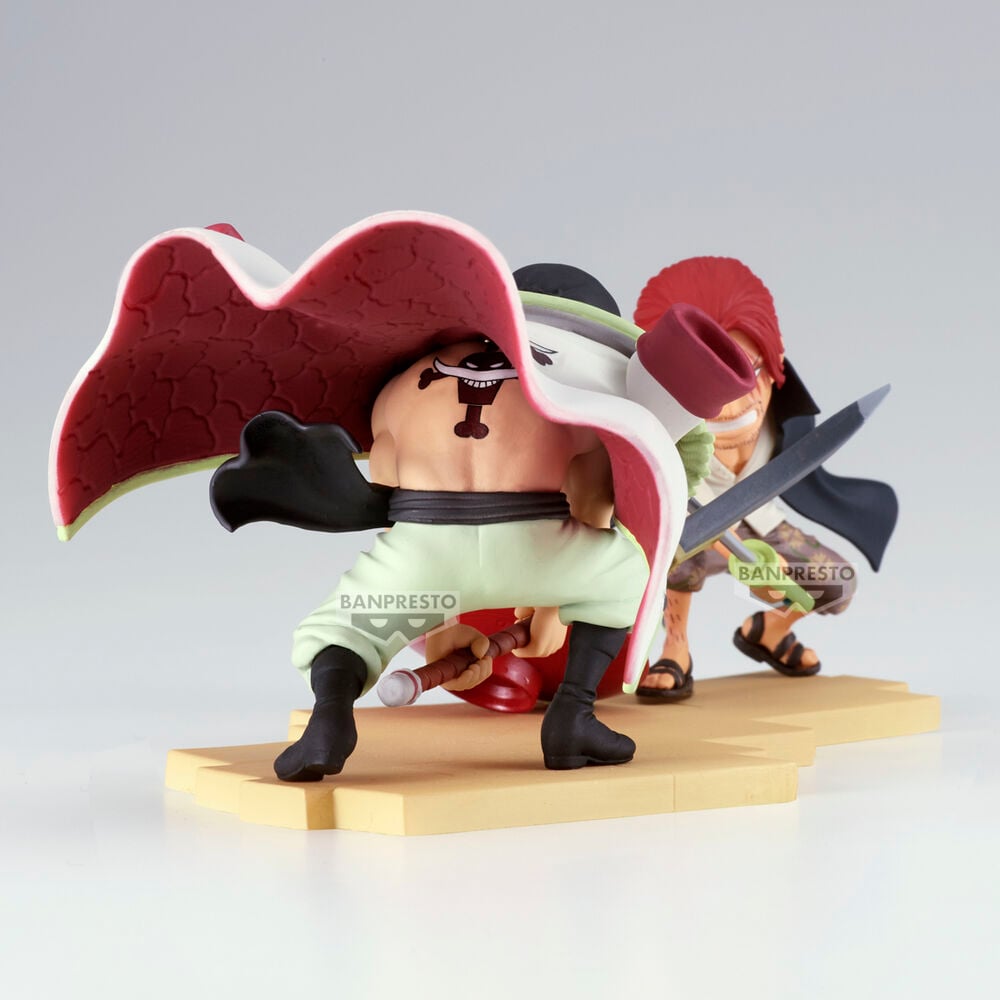 Figura Edward Newgate vs. Shanks World Collectable Log Stories One Piece 13cm - imagen 4