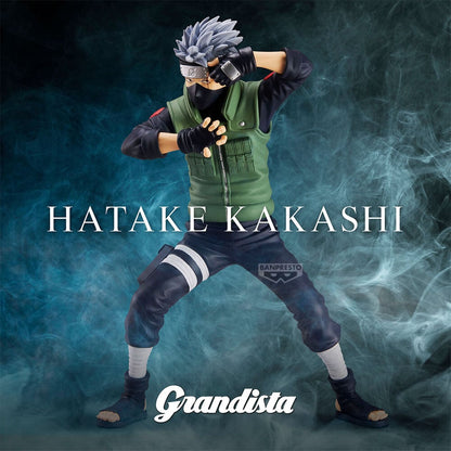 Figura Hatake Kakashi Grandista Naruto Shippuden 23cm - imagen 4