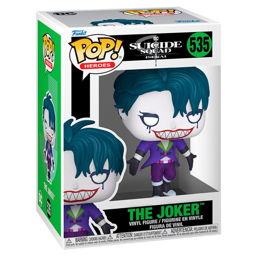 Figura POP DC Comics Escuadron Suicida Isekai The Joker - imagen 2