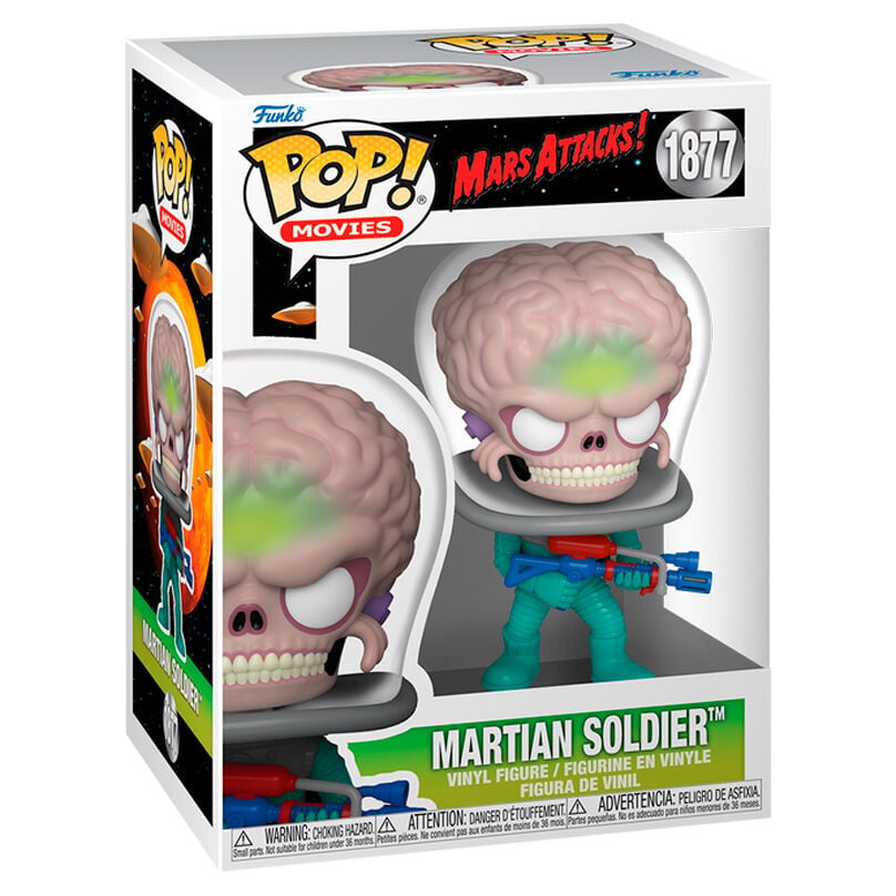 Figura POP Mars Attacks Martian Soldier - imagen 2