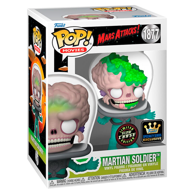 Figura POP Mars Attacks Martian Soldier Exclusive Chase