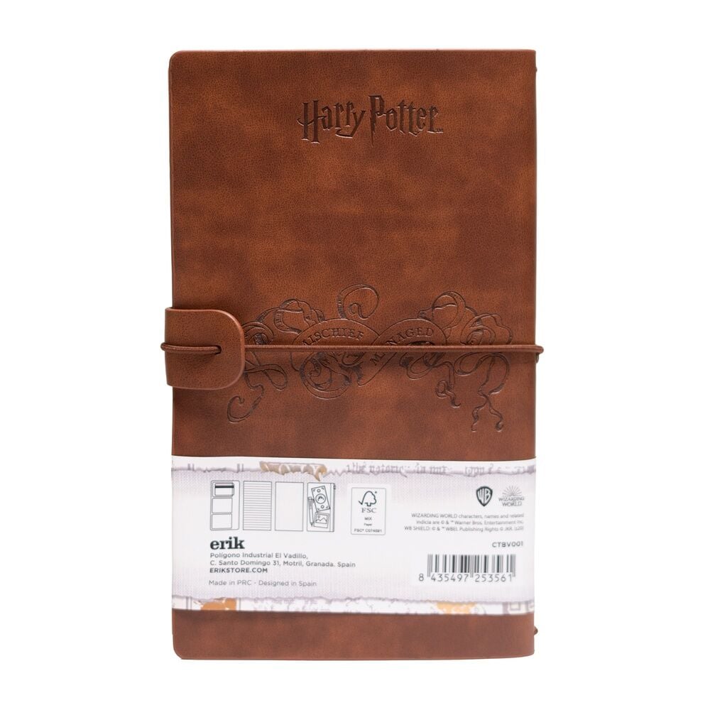 Cuaderno de viaje Mapa Merodeador Harry Potter - imagen 2