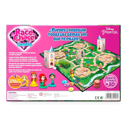 Juego mesa Race Chase Princesas Disney español - imagen 4