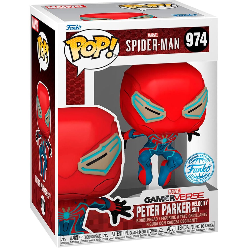 Figura POP Marvel Spider-Man Peter Parker Exclusive - imagen 2