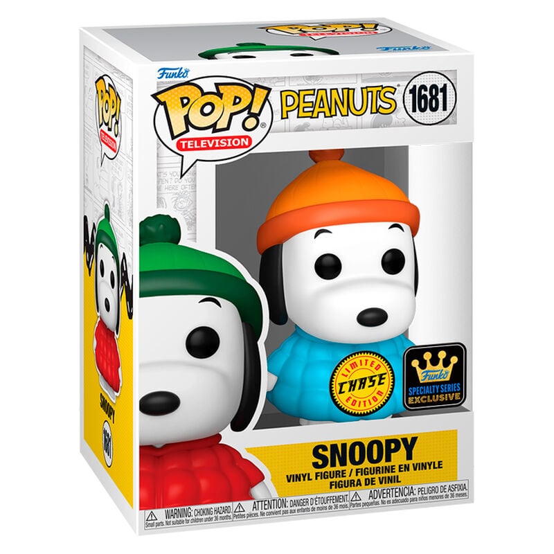Figura POP Peanuts Snoopy 5 + 1 Chase Exclusive - imagen 3