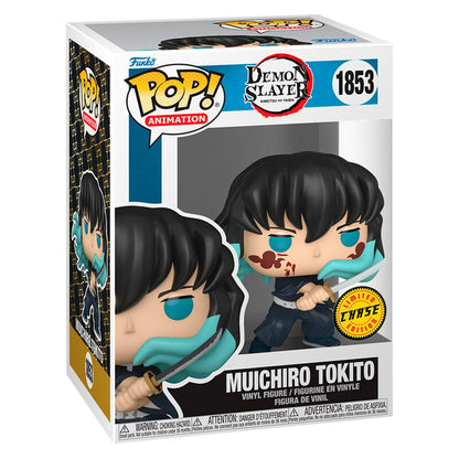 Figura POP Demon Slayer Kimetsu no Yaiba Muichiro Tokito 5 + 1 Chase - imagen 4