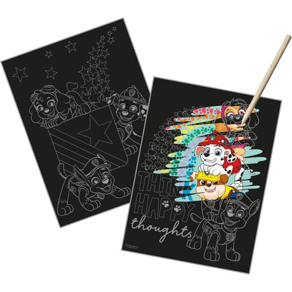 Set papeleria Scratch Art Patrulla Canina Paw Patrol - imagen 2