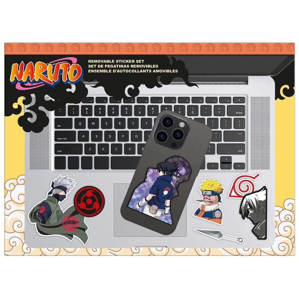 Set pegatinas removibles Naruto Shippuden - imagen 2