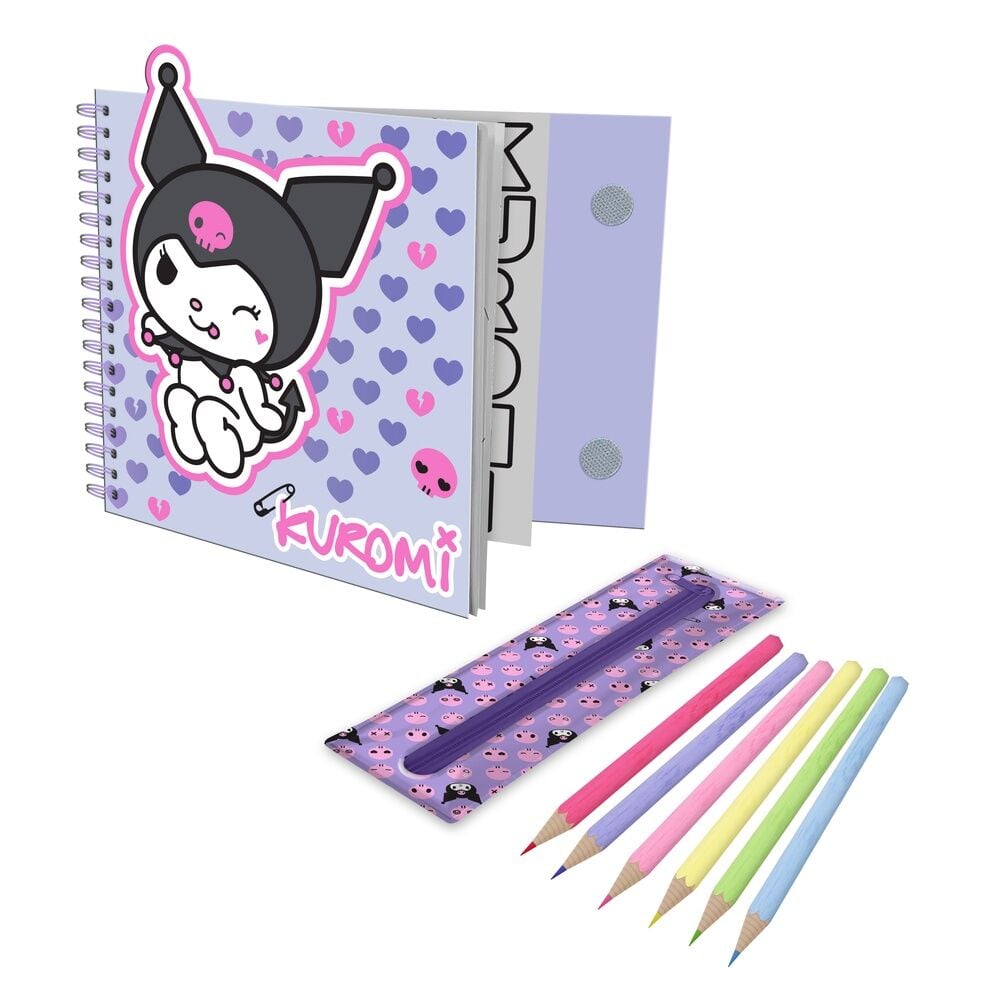 Set colorear Kuromi Hello Kitty - imagen 2