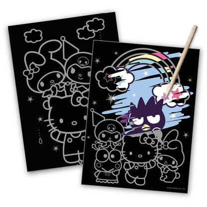 Set papeleria Scratch Art Hello Kitty and Friends - imagen 2