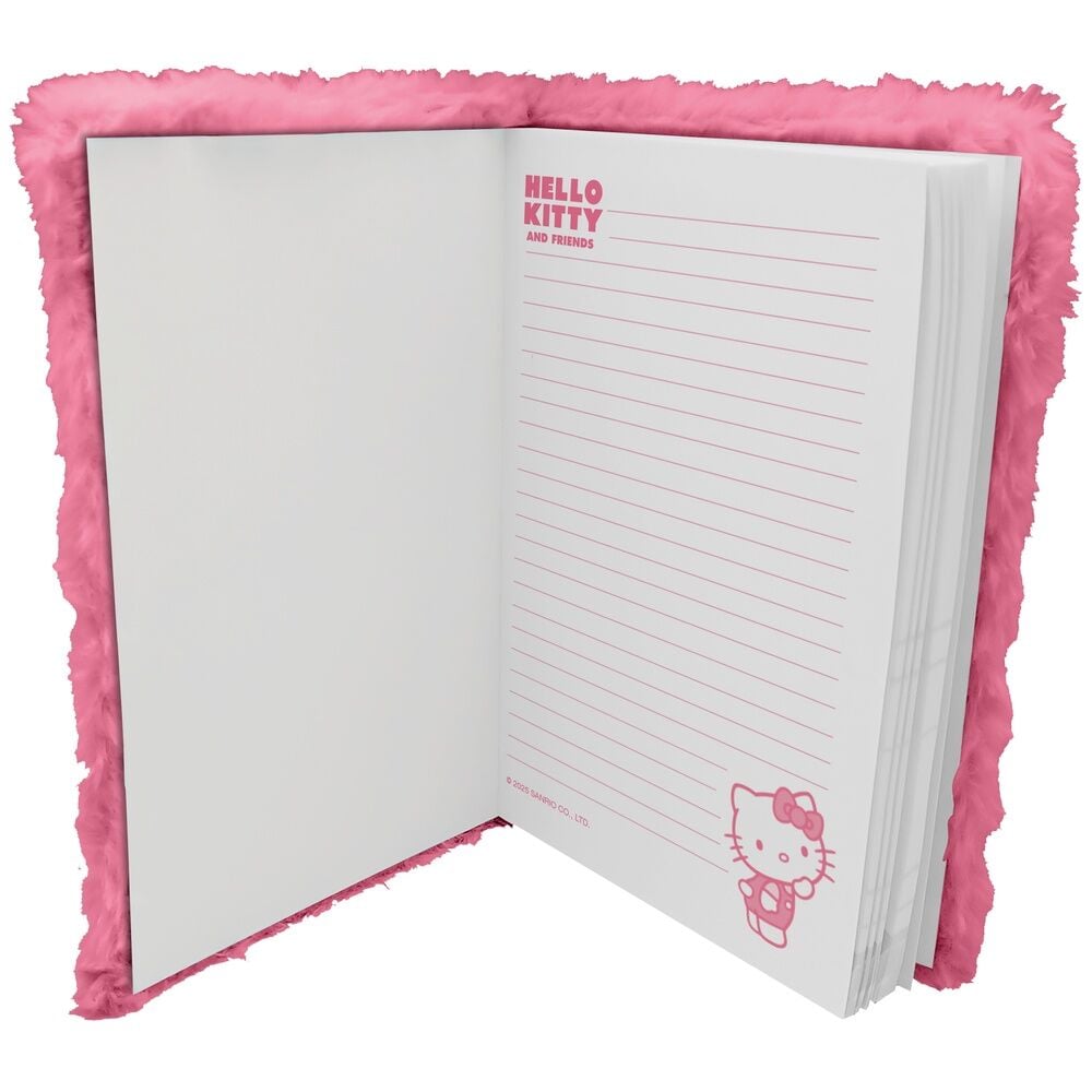 Cuaderno peluche A5 Hello Kitty and Friends - imagen 2