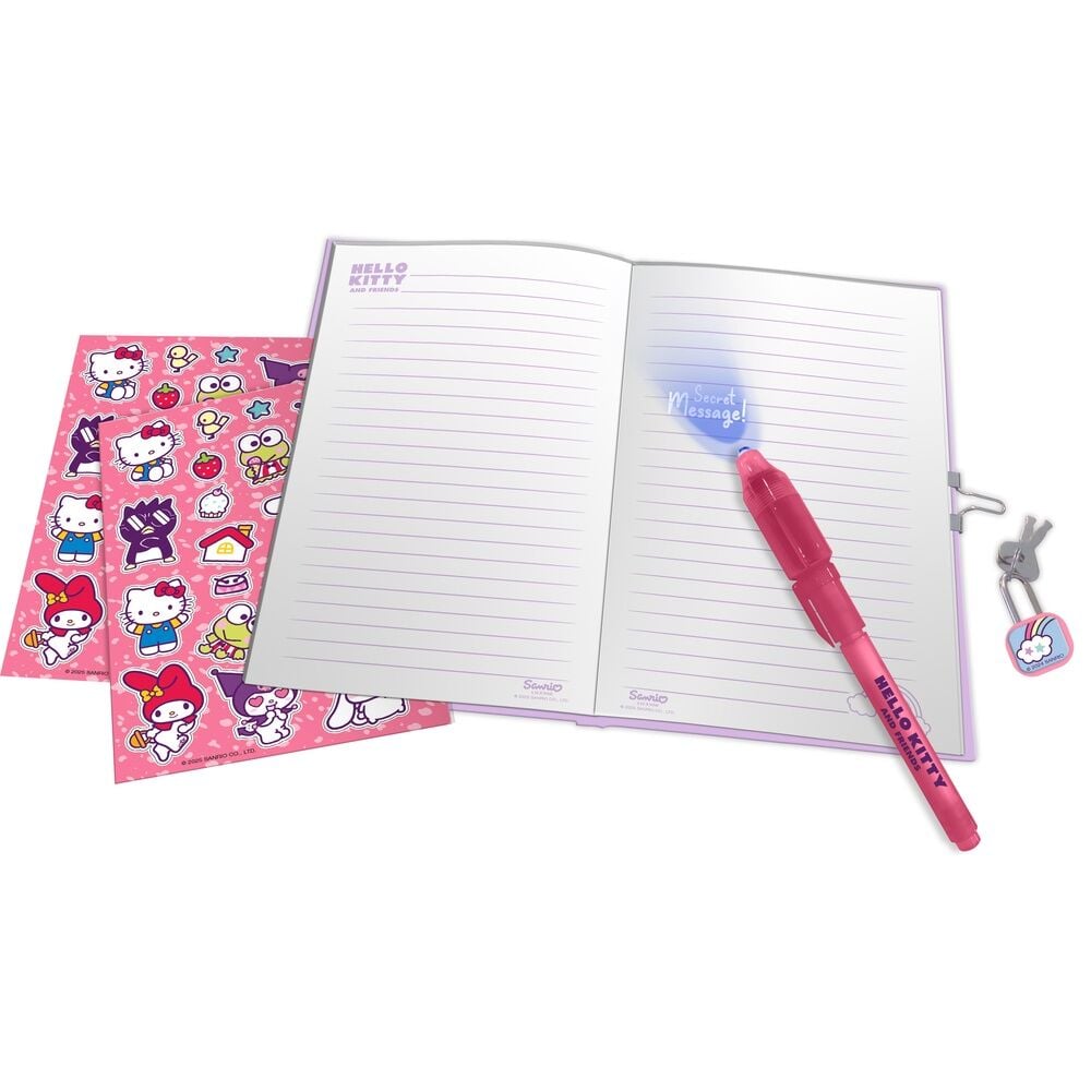 Diario + boligrafo magico Hello Kitty and Friends - imagen 2
